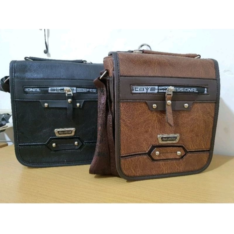 TAS SLEMPANG PRIA POLO AMSTAR TAS ORIGINAL TAS KANTOR