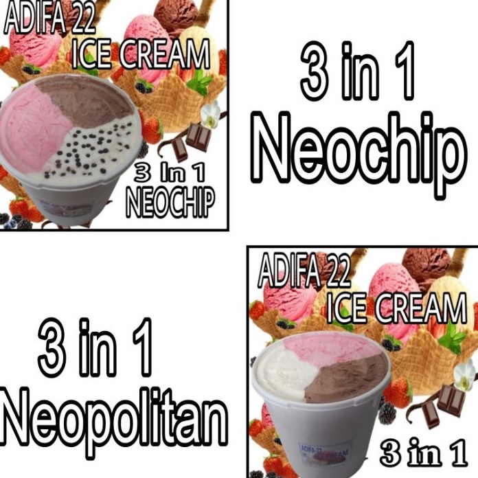 KYMB8619 1111 Es Krim 8 Liter Adifa Ice Cream