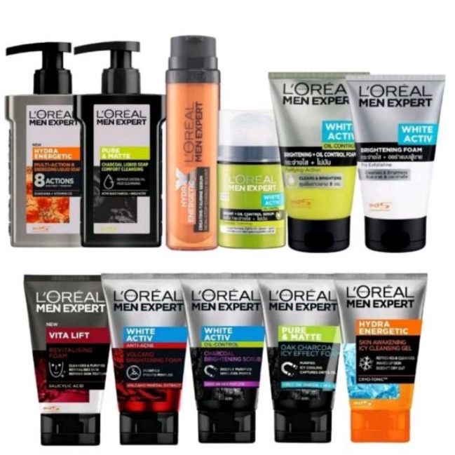 Ready LOREAL Paris Men Expert Facial Wash Foam  Serum Wajah 58