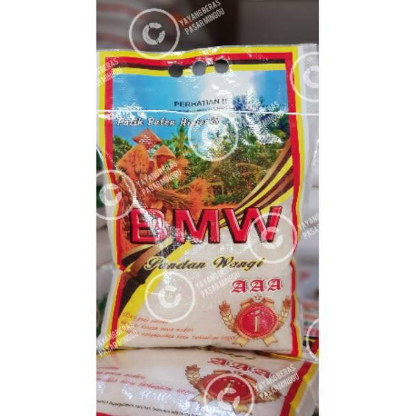 

ZMWK869 PROMO MURAH BERAS BMW AAA PANDAN WANGI ORIGINAL ASLI 5KG 1 kg
