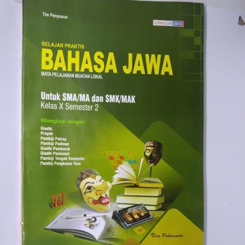 LKS SMA BAHASA JAWA KELAS 10 SEMESTER 2 KURIKULUM 2013 -K13