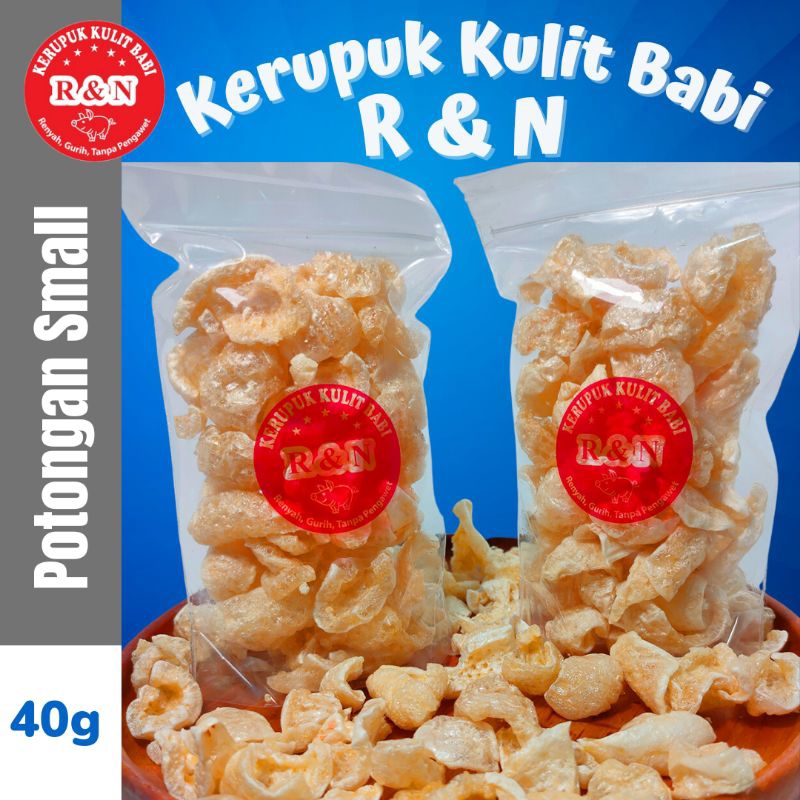 

KERUPUK KULIT BABI R&N IMPORT/CU JIU CHA/KERUBI - ISI BERSIH 40GRAM