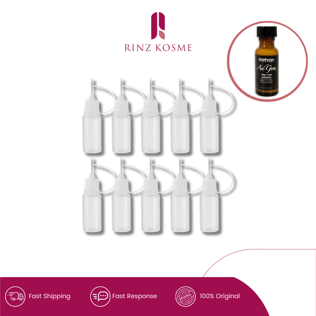 Botol kosong lem bulu mata mehron 10ml