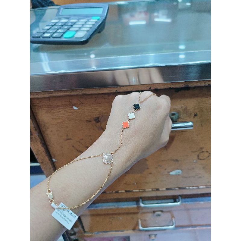 GELANG REGAL VARIASI INDIA DEWASA EMAS ASLI