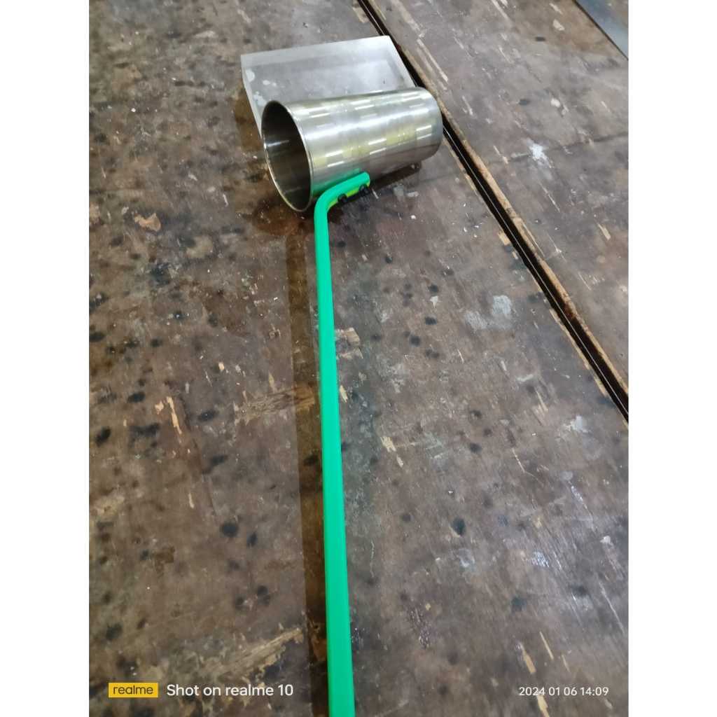 Gayung Acrylic gelas stainless 250 300 500 ml cedokan es buah akrilik