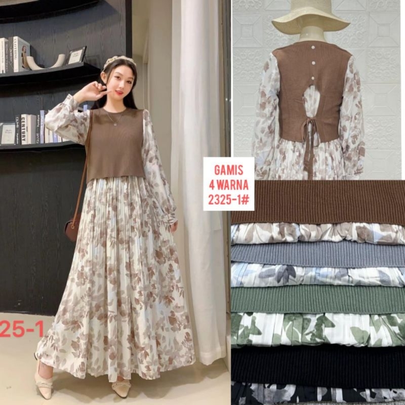 GAMIS KOMBINASI RAJUT IMPORT BY ZARA WOMAN