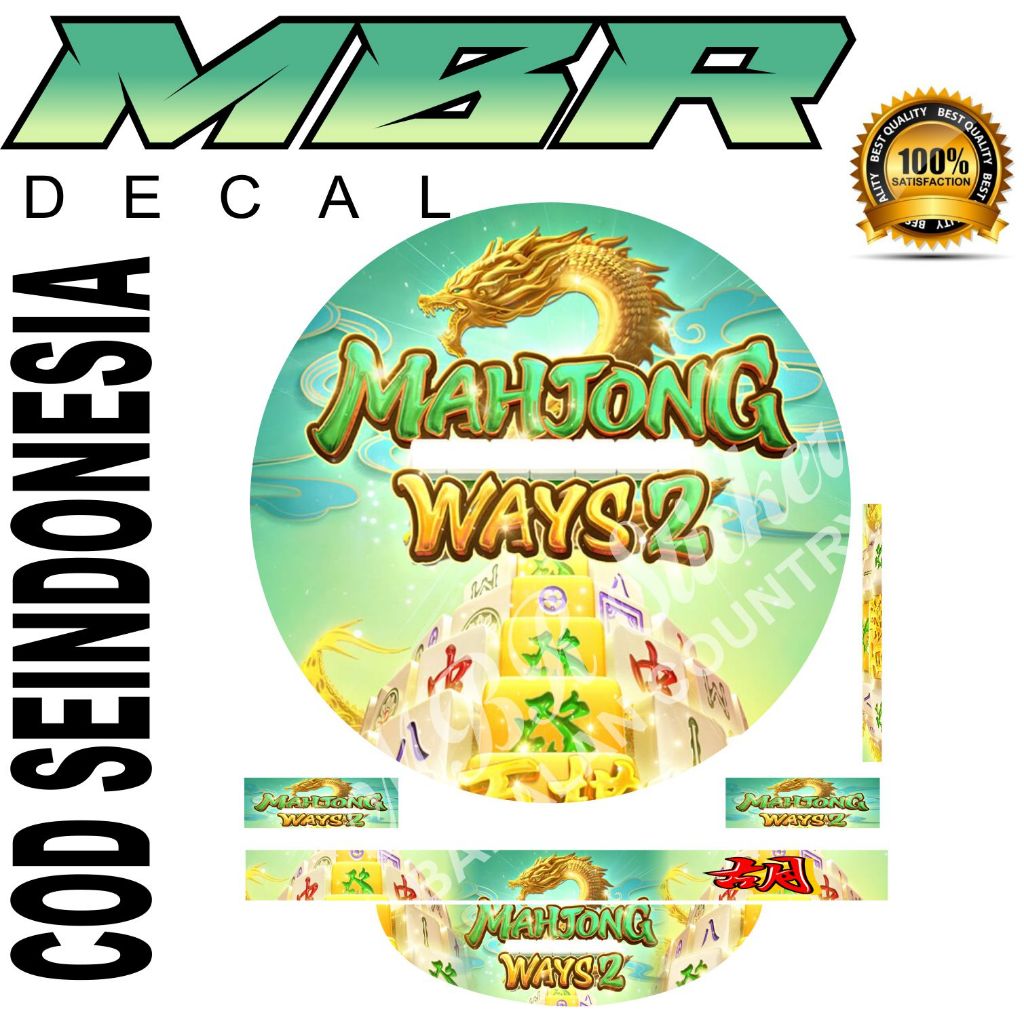 decal tebok murai mahyong,,stiker sangkar murai STIKER DECAL TEBOK MURAI