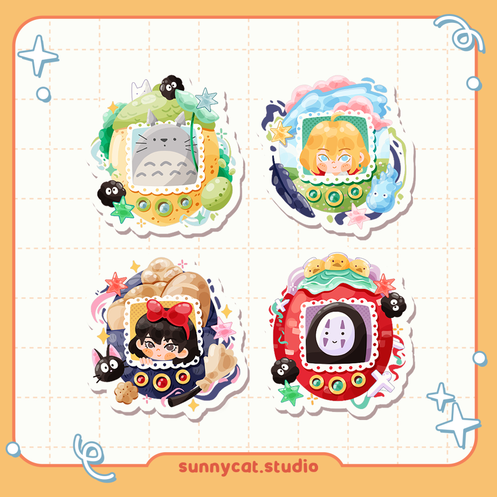 

Sticker Ghibli Tamagochi