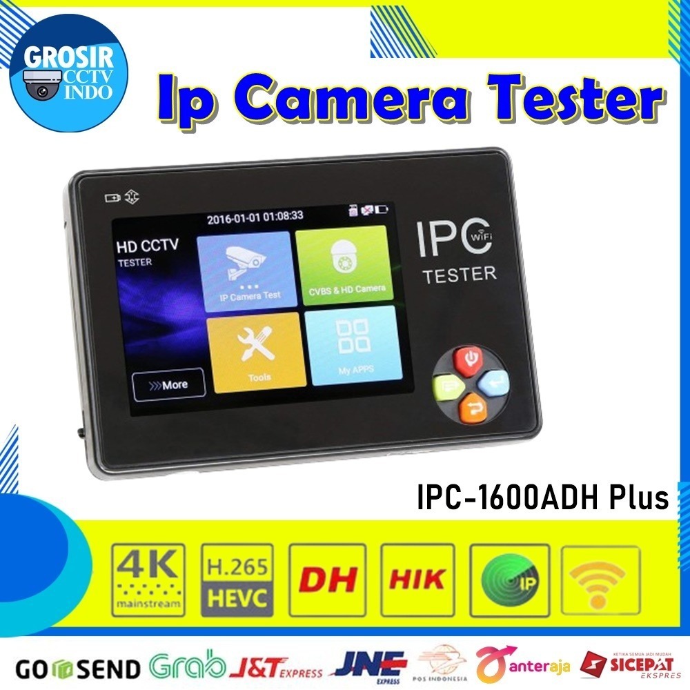 IP Cam Tester 4K IPC-1600ADH (Non PoE) - GCI