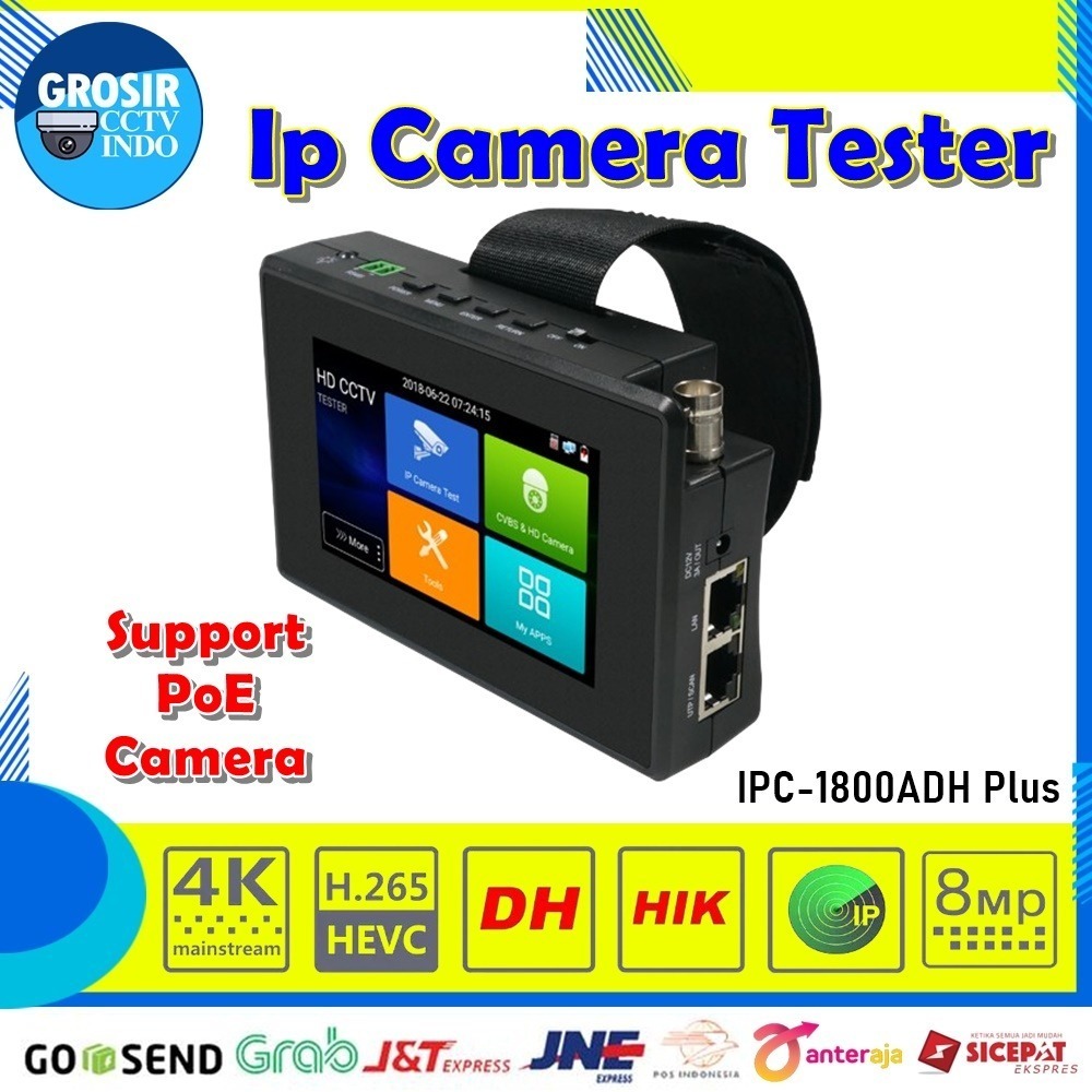 IP Cam Tester 4K IPC-1800ADH PoE - GCI