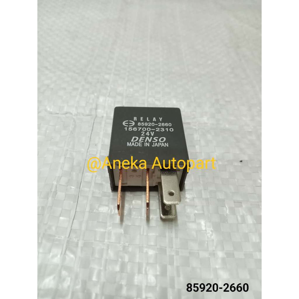 RELAY K4 ABU / GREY / 85920-2660 / HIGH QUALITY / HINO