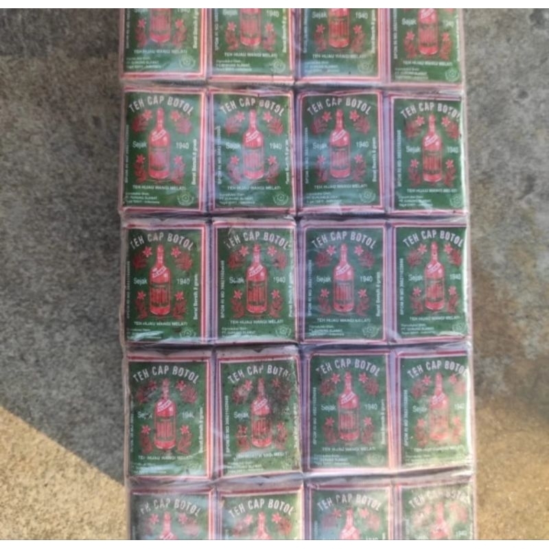 

Teh Cap Botol Bubuk 1 Pak isi 100pcs x 8gram