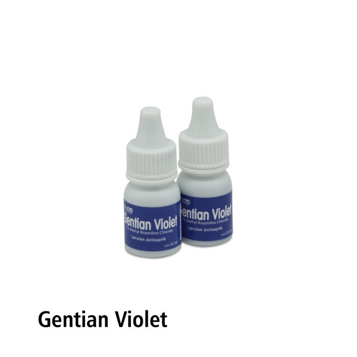 nemed Gentian Violet 10ml Obat Kumur Luka Mulut Sariawan
