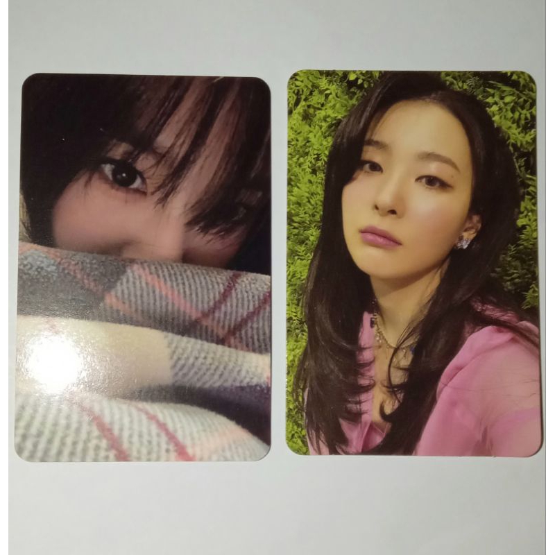 ready stok red velvet potocard pc irene seulgi red velvet official