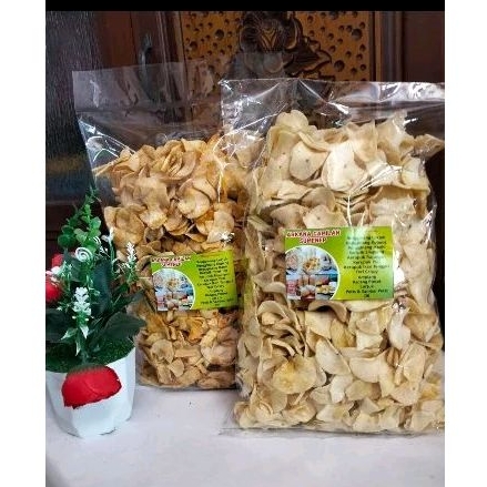 

Kripik Singkong Khas Sumenep Varian Bawang Kemasan 500gr