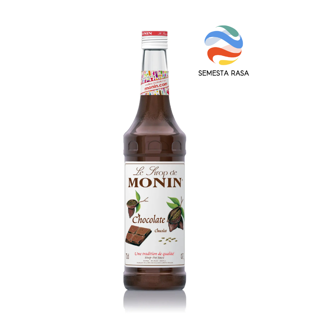 

Monin Syrup Chocolate / Chocolat 700 mL | Sirup Cokelat