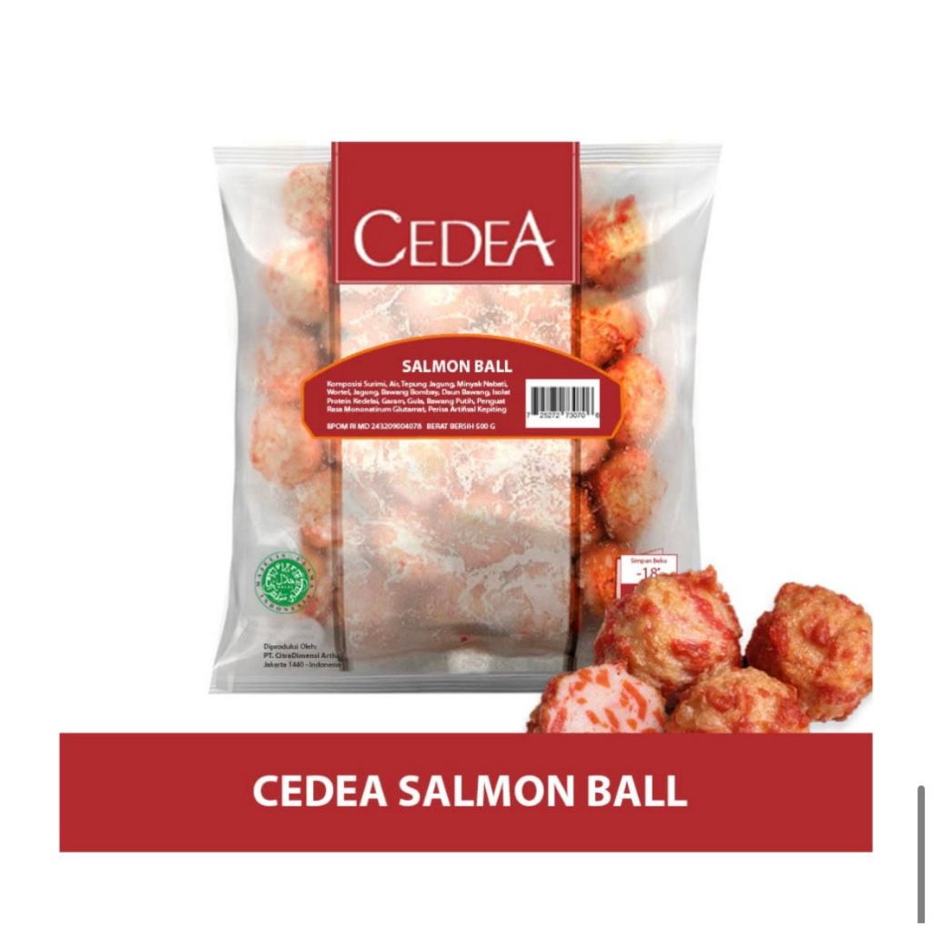 

CEDEA SALMON BALL 500GR