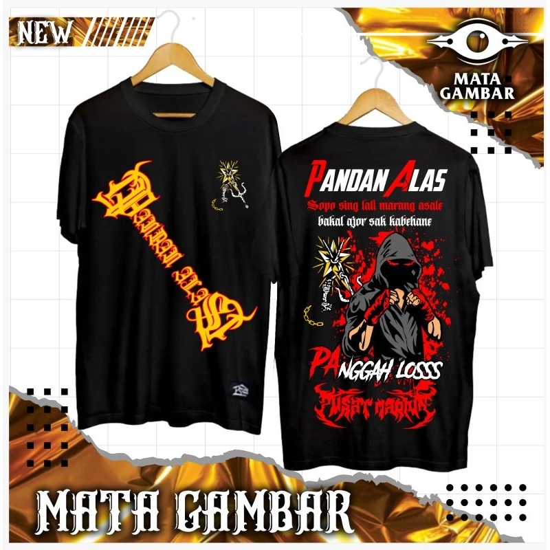 T-SHIRT PANDAN ALAS PANGGAH LOSS || PANDAN ALAS PUSAT MADIUN || KAOS PANDAN ALAS || COD