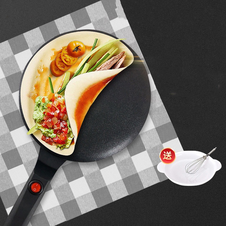 Produk CODPancake Maker Pancake Crape Maker Teflon Alat Cetakan Pembuat Kulit Lumpia Risol Risoles L
