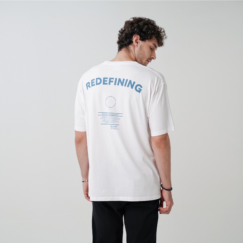 Kaos Celcius Redefring putih Pria|wanita