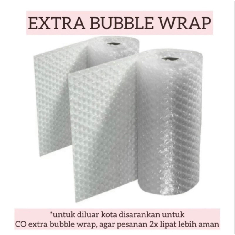 

Bubblewrap extra packing