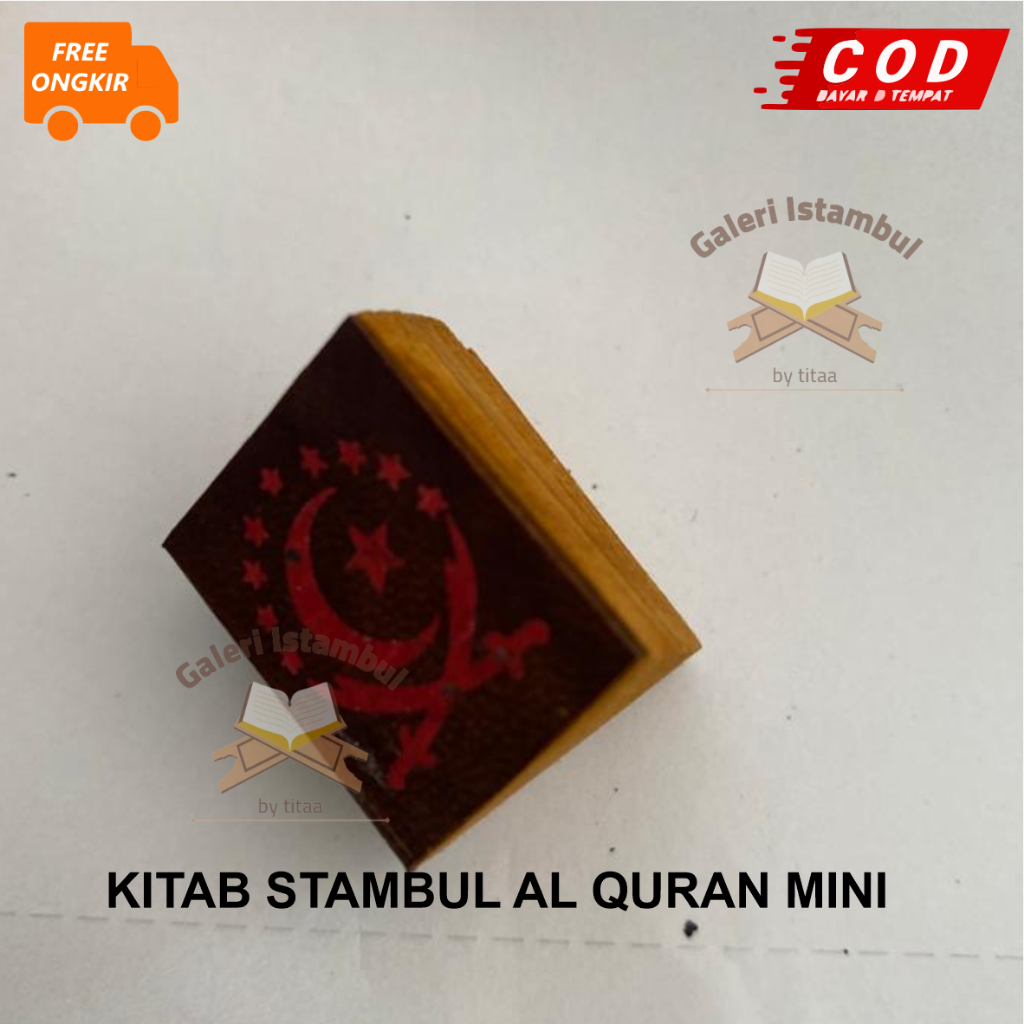 AL QURAN MINI TINTA EMAS STAMBUL KUNO ISTAMBUL