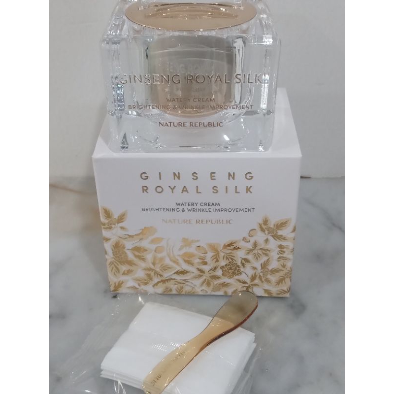 RENEW Packaging Nature Republic Ginseng Royal Silk Watery Cream 60g