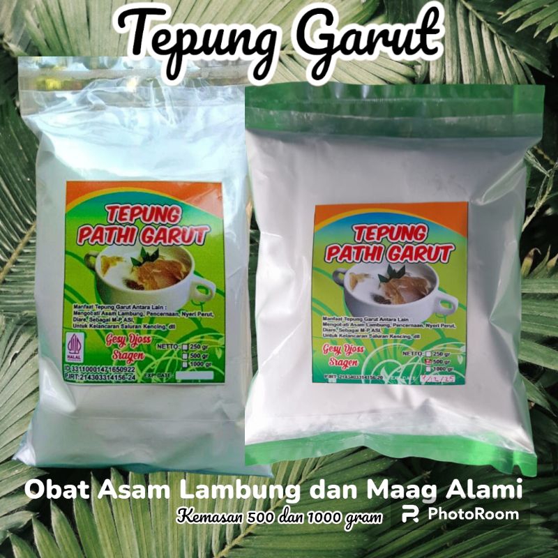 

Tepung Garut 1 kg original kualitas Premium /Pathi Garut/ Tepung Angkrik/ Tepung Irut