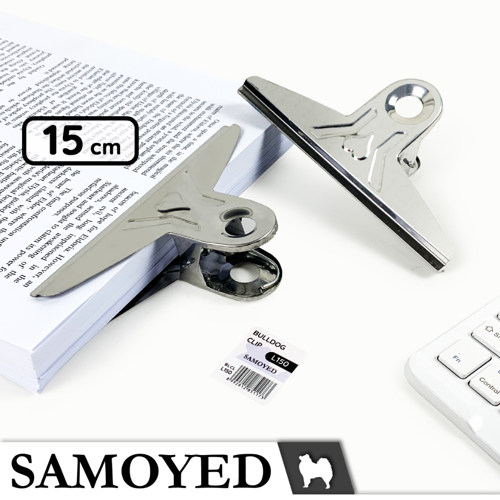 

SAMOYED BLCL-L150 Klip / Penjepit / Jepitan Kertas / Paper / Bulldog Clip 150 mm
