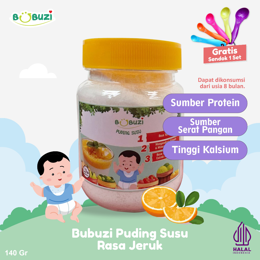

Bubuzi Puding Susu Sehat Jar 140 gr