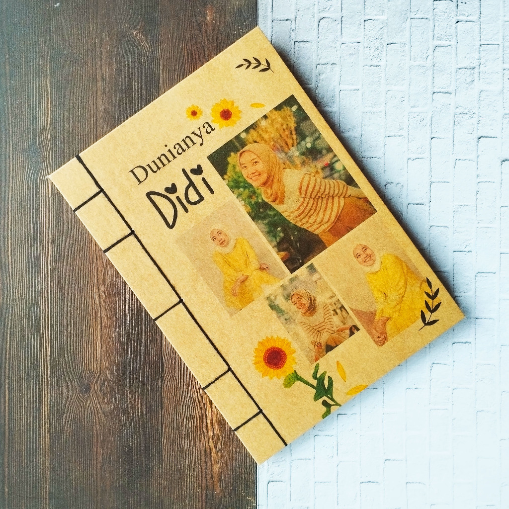 Buku Notes Handmade VINTAGE CUSTOM Eksklusif Aesthetic