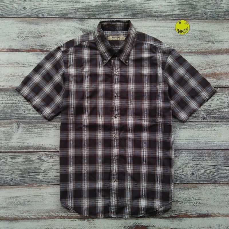 kemeja kansai yamamoto buttondown shirt & kaos wtaps