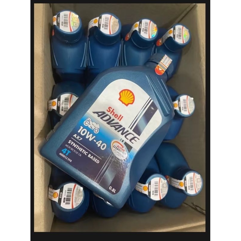OLI SHELL AX7 10W-40 100% ORIGINAL