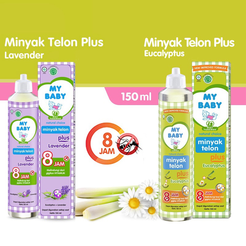 Minyak Telon My Baby 60ml | My Baby 90ml | Minyak Telon 150ml