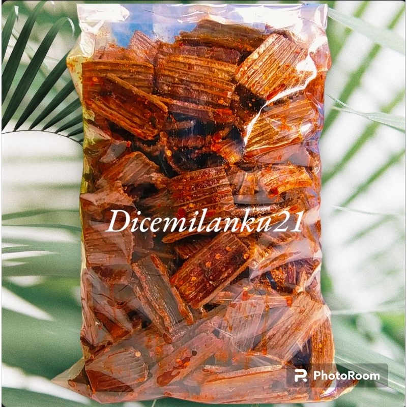 

Seblak kering kerupuk jengkol pedas daun jeruk isi 1.kg