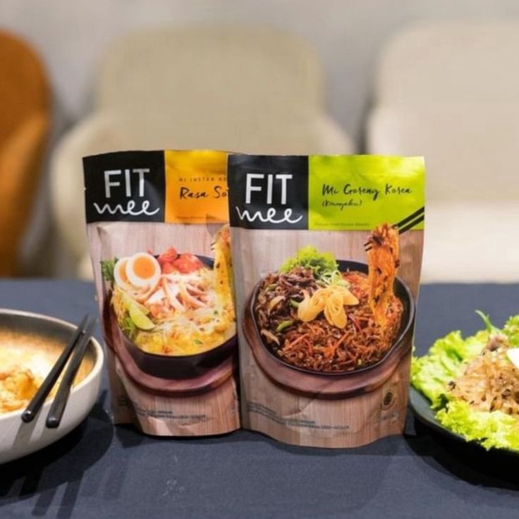 

Fitmee Fit Mie Mi Shirataki Shiratake Sirataki Konnyaku Instant Noodle Halal Ayam Bawang Goreng Korea Carbonara Soto Diet