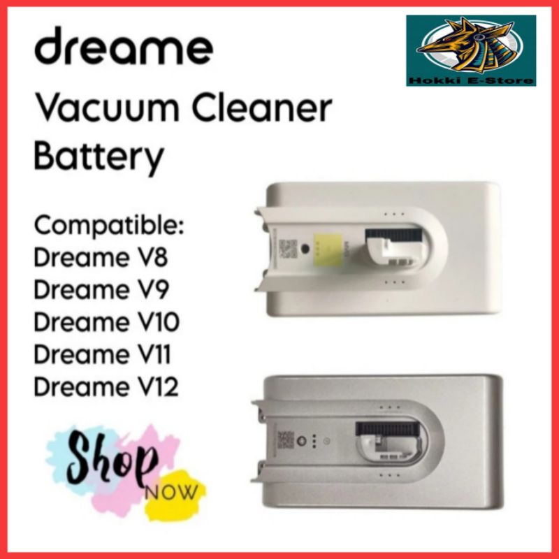 Dreame V8 V9 V10 V11 V12 Vacuum Cleaner Battery Baterai Penyedot Debu
