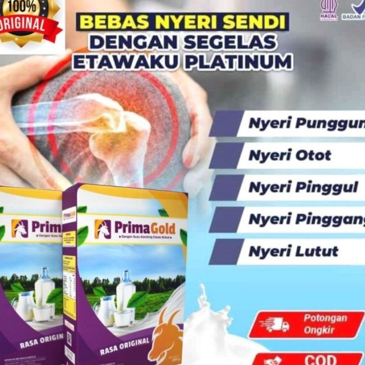 

C6369 PRIMA GOLD Susu Kambing Etawa Bubuk Original Rasa Original isi 2gr