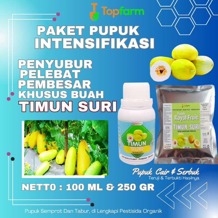 Pupuk Pembesar Timun Suri / Pupuk Pelebat Buah Timun Suri / Pupuk Timun Suri / Pupuk Buah Timun Suri