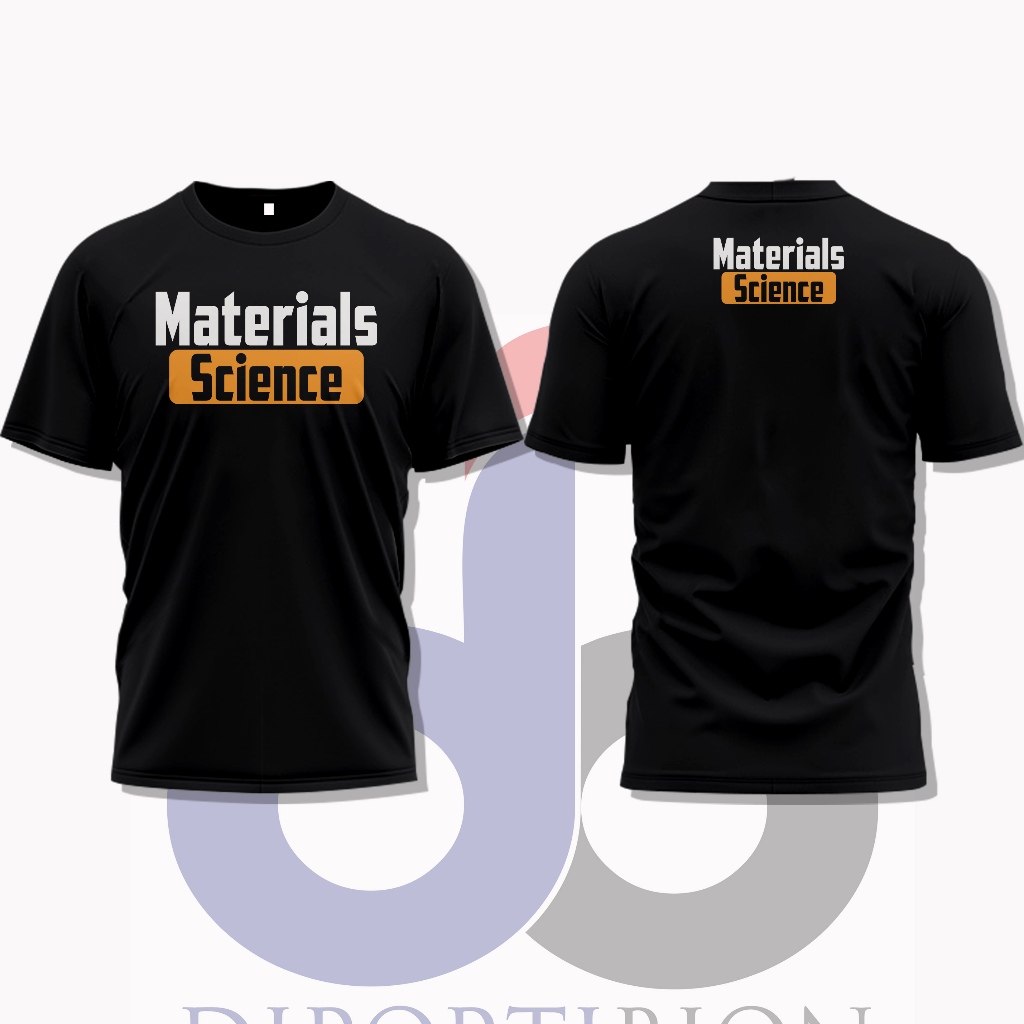 Kaos Lengan Pendek Material Science / Material Science Kaos Lengan Pendek