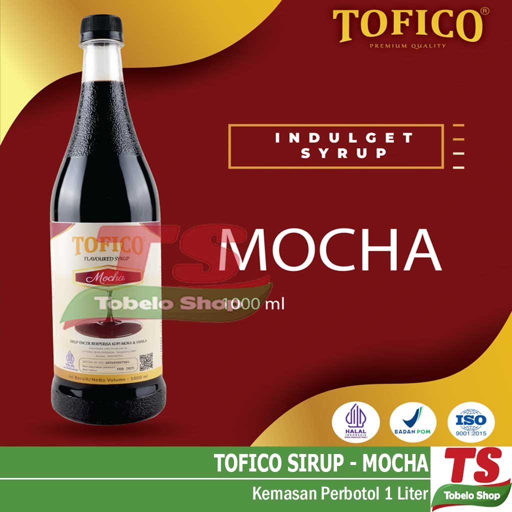 

TOFICO MOCHA SYRUP 1LITER / TOFICO MOCHA SIRUP