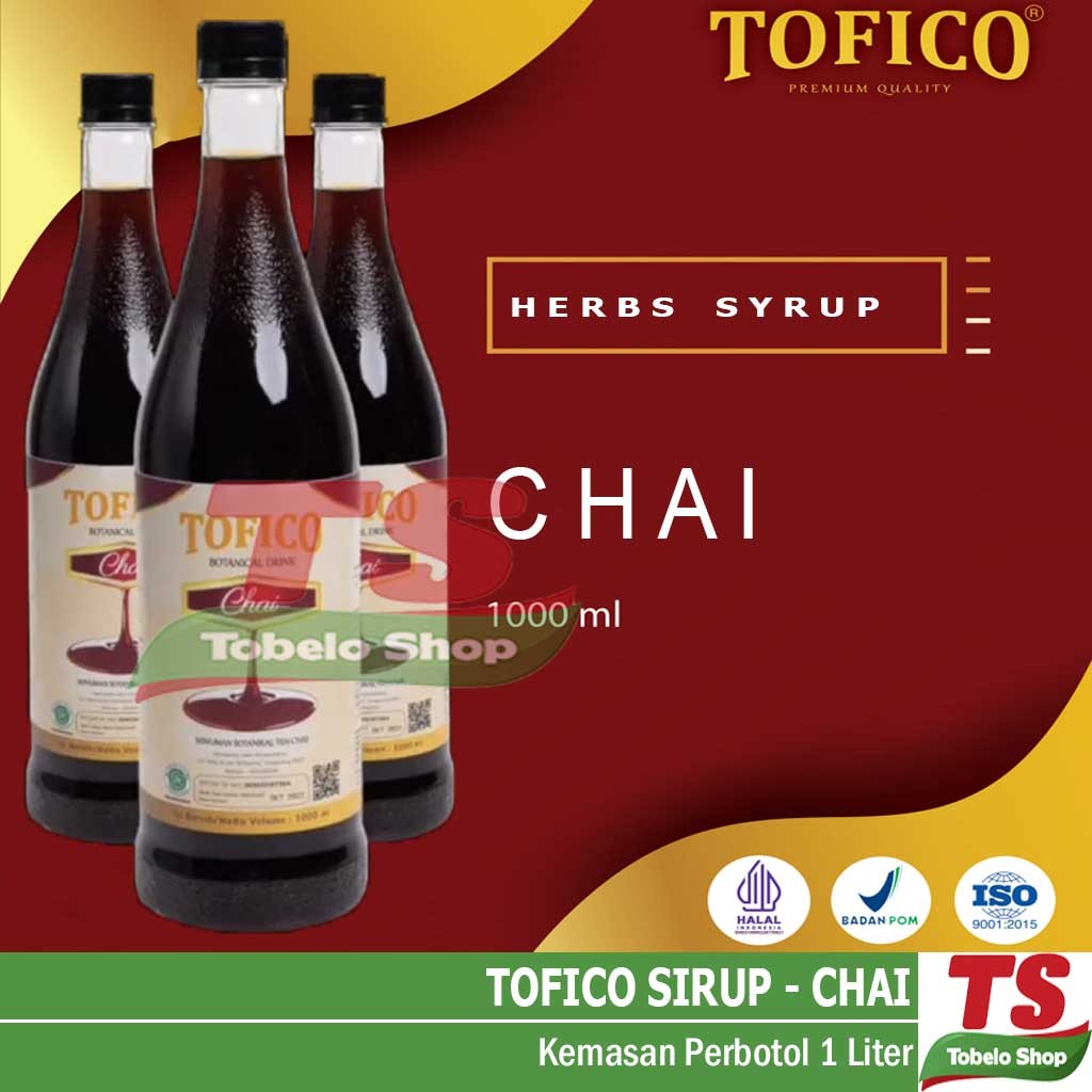 

TOFICO CHAI SYRUP 1LITER / TOFICO CHAI SIRUP