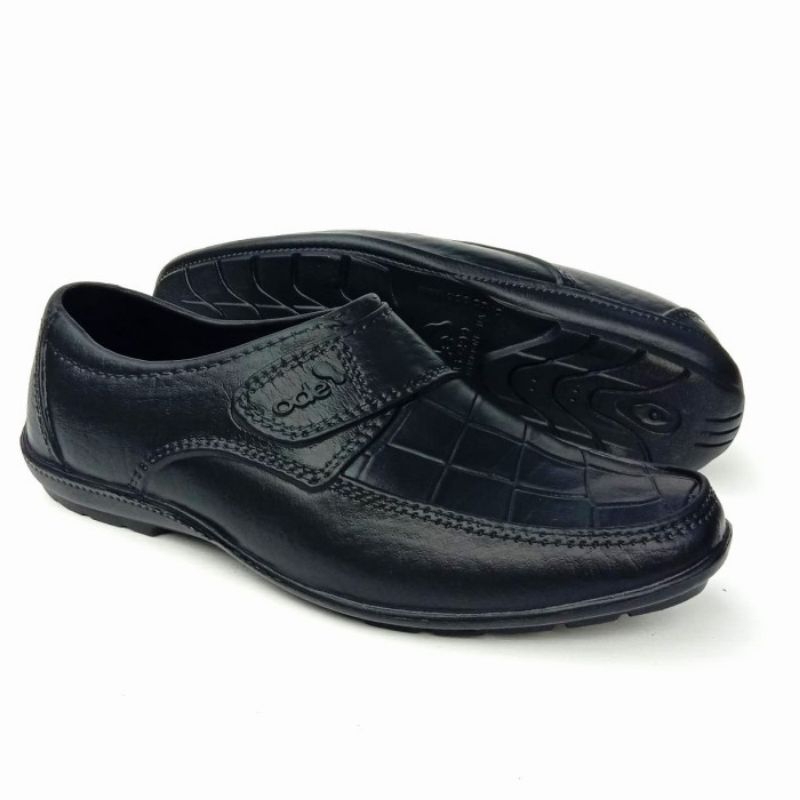 Sepatu Pantofel Kerja Pria Karet Ode EMS-299 by Ardiles Man 40-45 / Sepatu Formal / Sepatu Slip On P