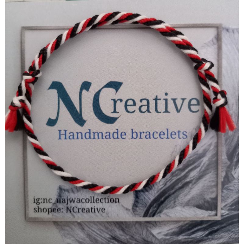 gelang tali twist classic