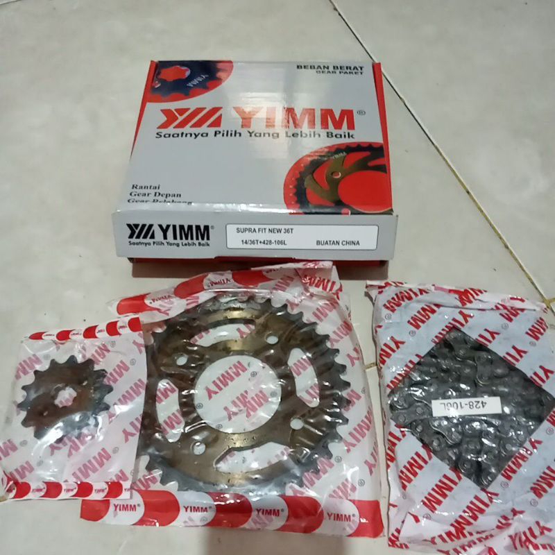Gir paket YIMM Supra fit new