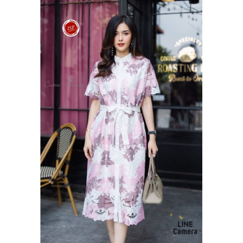Dress Cutie Minute Brokat Bangkok