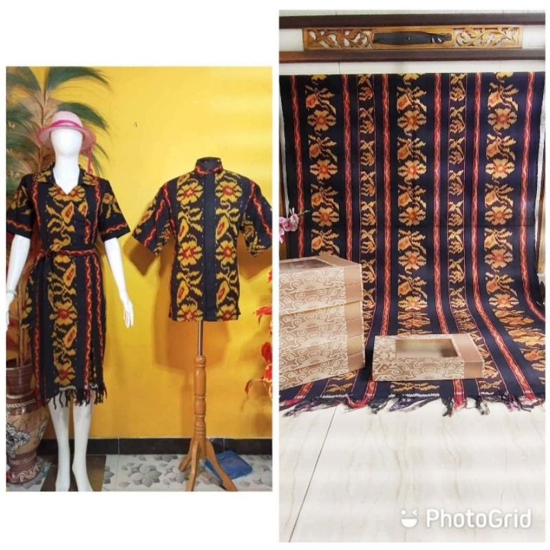 COUPLE TENUN BAJU PASANGAN COUPLE, KEMEJA DAN DRESS