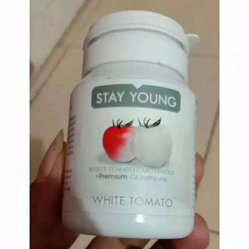 Stay Young White Tomato Pemutih Badan Mencerahkan Kulit