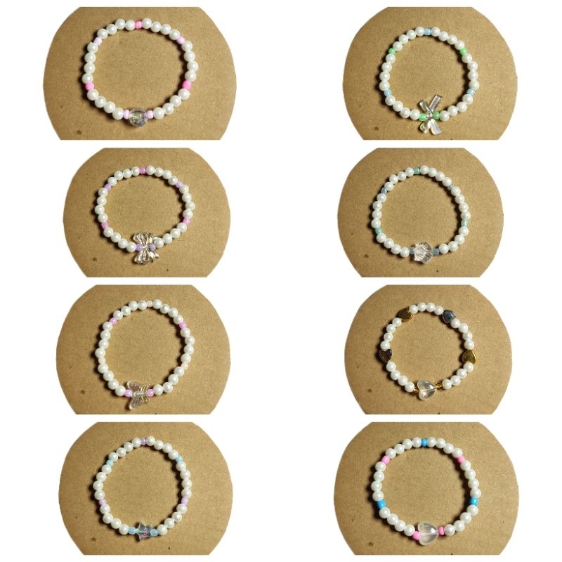 Gelang Manik Mutiara Sintetis