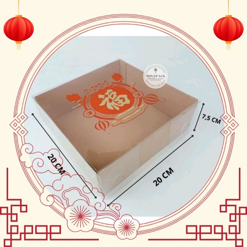 

(CNY-05) BOX/DUS/KOTAK KUE IMLEK/SINCIA/CHINESE NEW YEAR/CNY